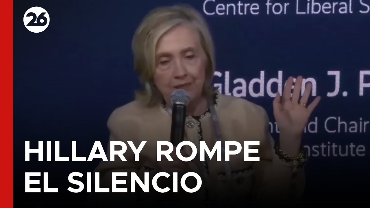 🇺🇸 EEUU | Hillary Clinton reacciona ante los archivos Epstein: 
