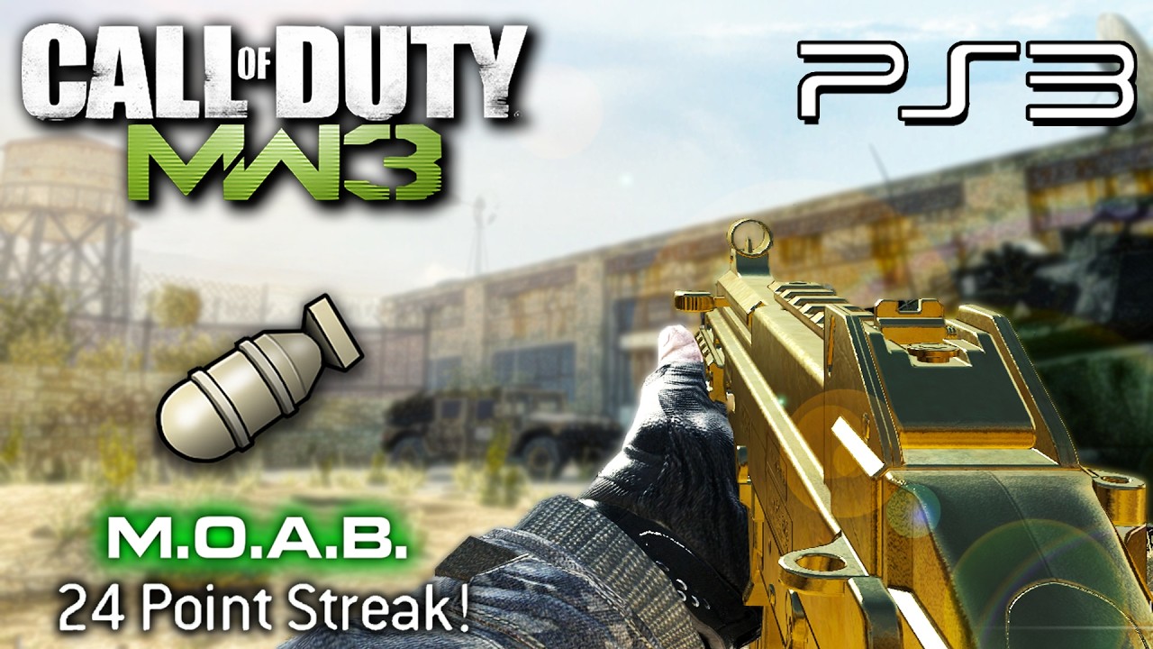 Dropping a Moab in Sabotage MW3 PS3