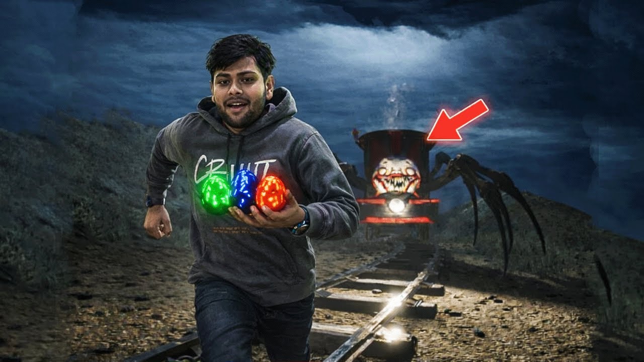 I CAN’T ESCAPE THE SPIDER TRAIN! 😱 | Choo-Choo Charles 🚂🔥 #shorts #shortslive #horrorgaming