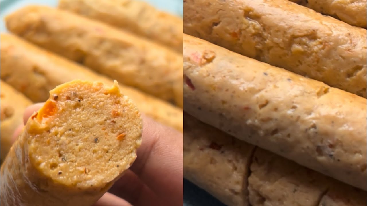 Chicken sausage Recipe || অল্প কিছু উপকরণ দিয়ে বানিয়ে ফেলুন চিকেন সালামি |চিকেন সালামি / সসেজ রেসিপি