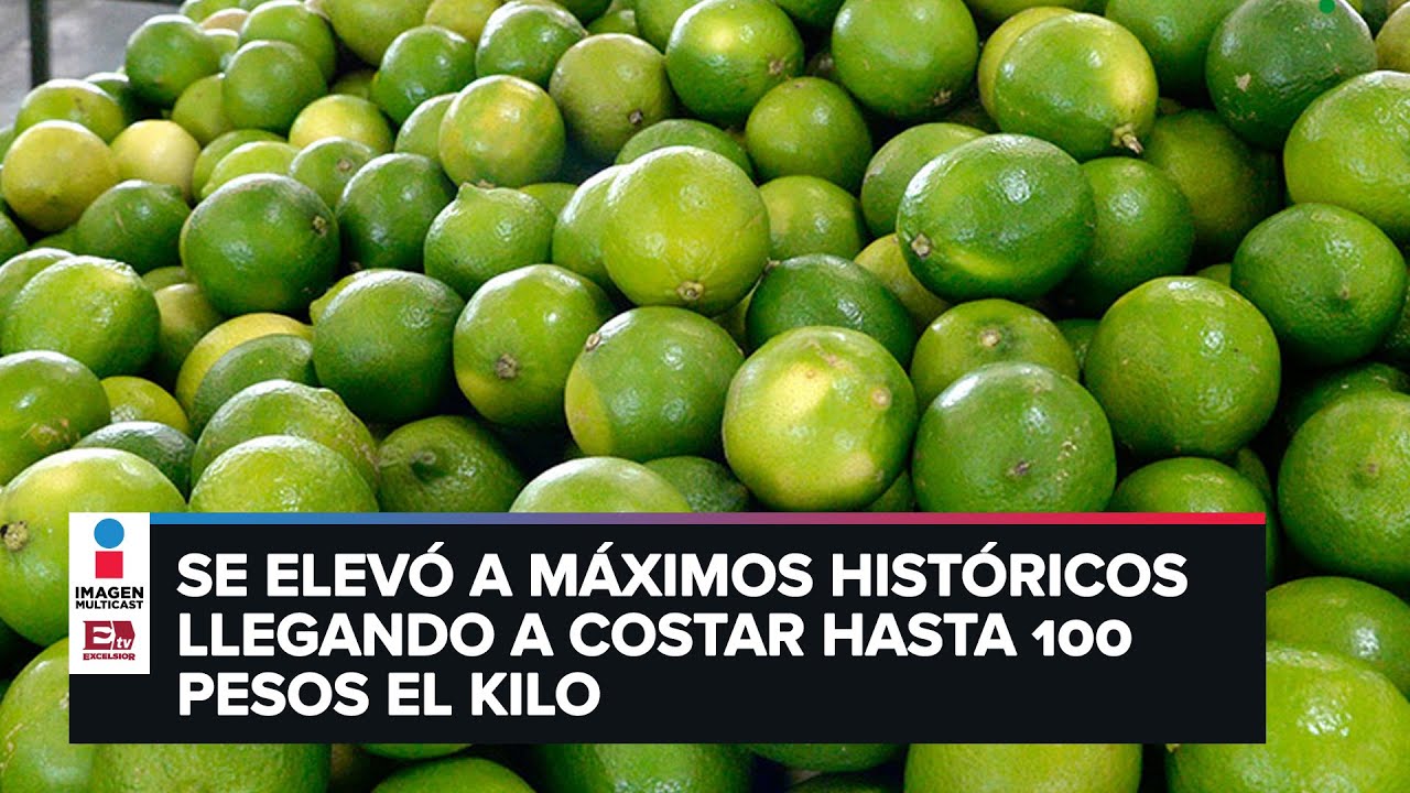 Por los cielos el precio del lim&oacute;n en M&eacute;xico
