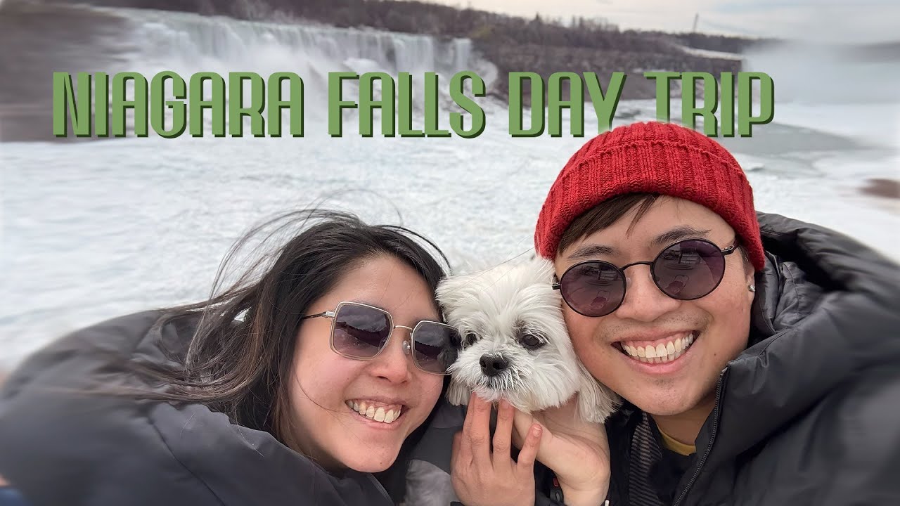 We Finally Saw Niagara Falls from the Canadian Side… And It Was Completely FROZEN!