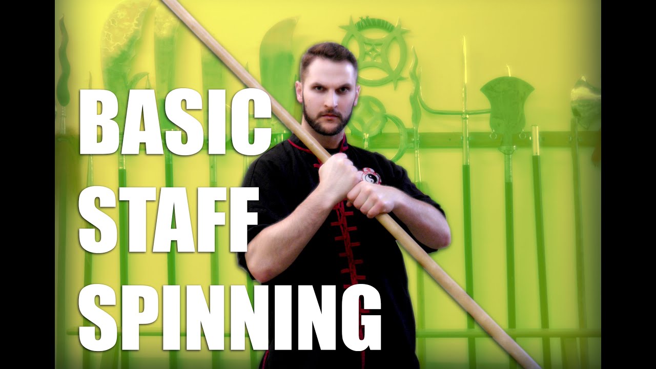 Kung Fu Basic Staff Spinning
