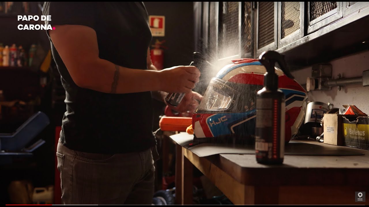 COMO LIMPAR O CAPACETE: HJC RPHA70 [ASMR]