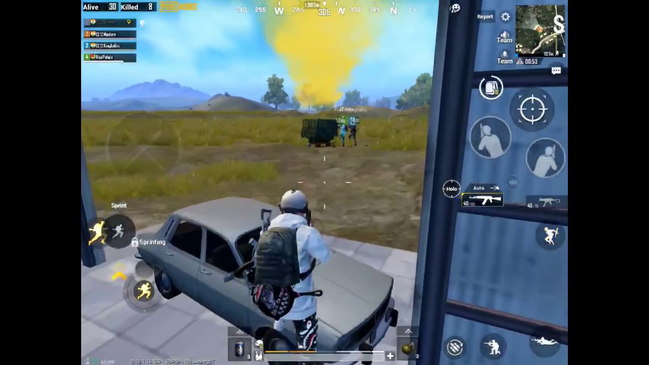 PUBG MOBILE ipad Gameplay