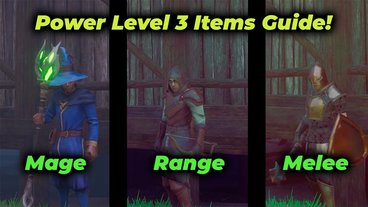 Unlock POWER LEVEL 3 Gear FAST in RuneScape Dragonwilds &ndash; Full Armor & Weapon Guide!