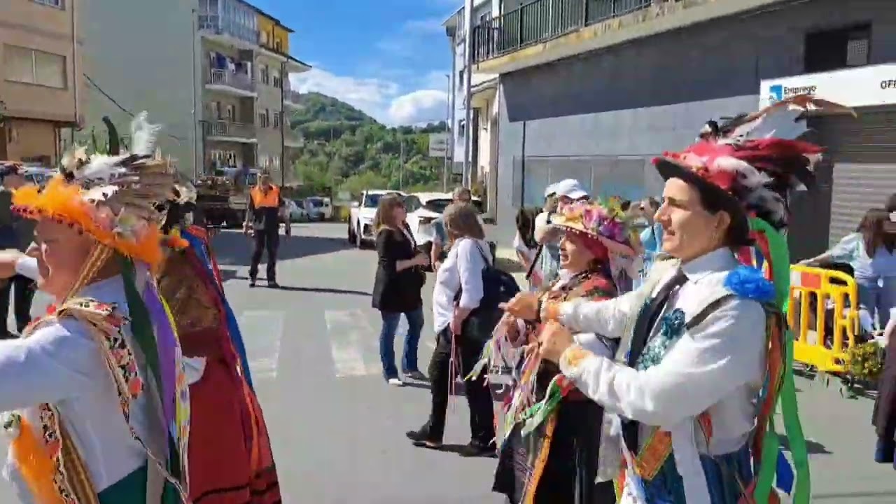 Algunos momentos de la ViBoMask 2025 en Viana do Bolo