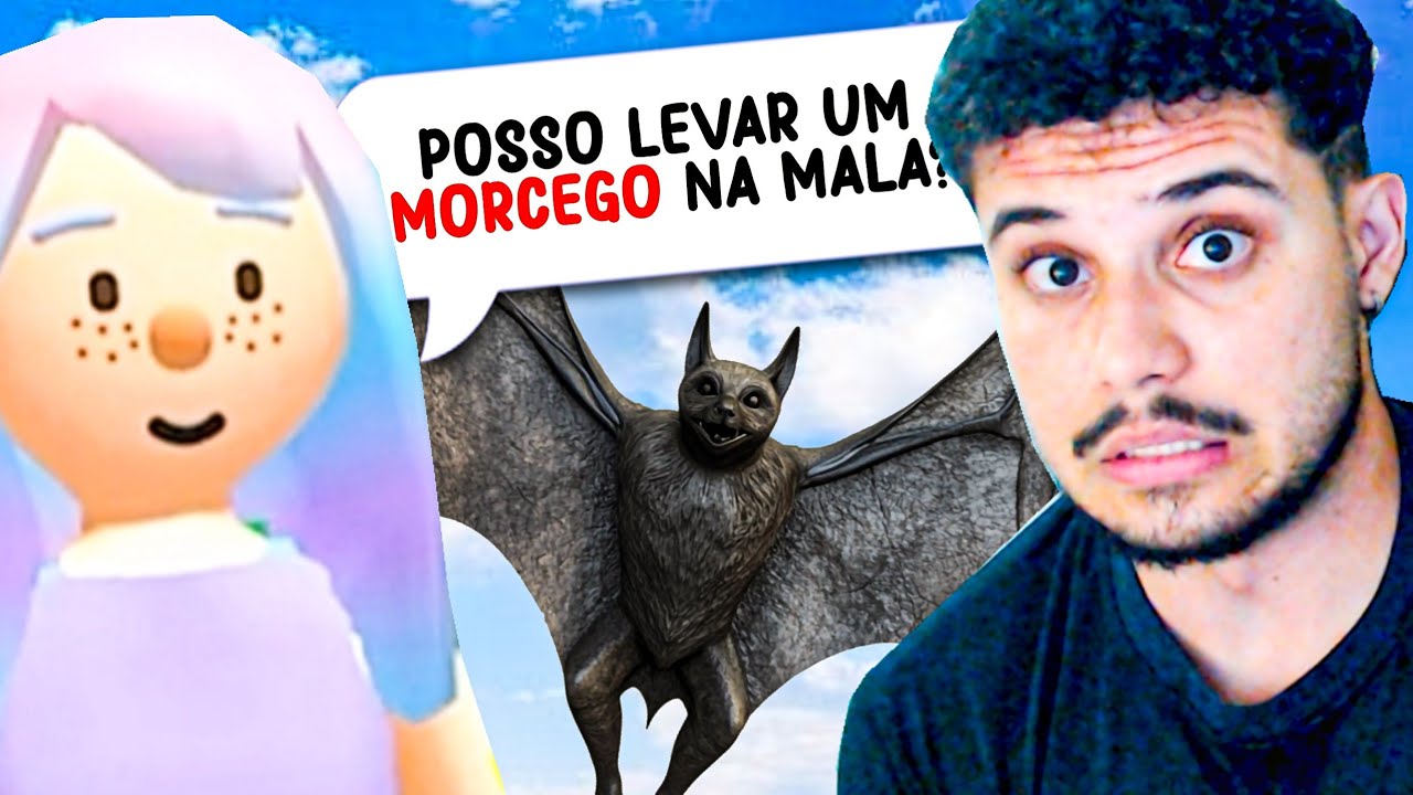 VIREI SEGURANÇA DE UM AEROPORTO COM UM MONTE DE PASSAGEIRO MALUCO! - Airport  Security