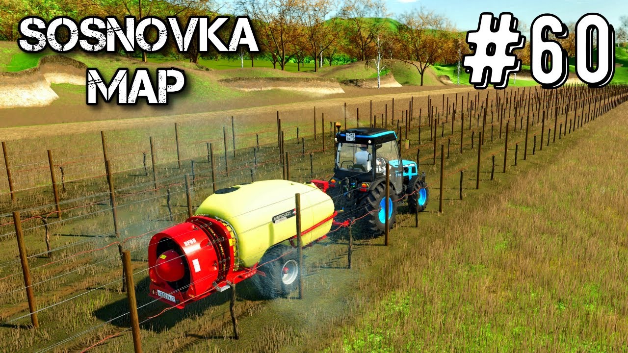 Farming Simulator 25 Карта Сосновка Таймлапс Эпизод #60 Мегаферма fs25 геймплей