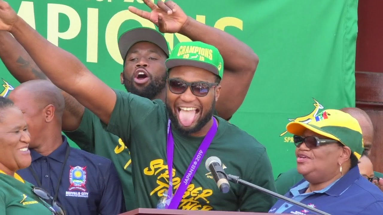 Springbonks; Lukhanyo Am Singing 