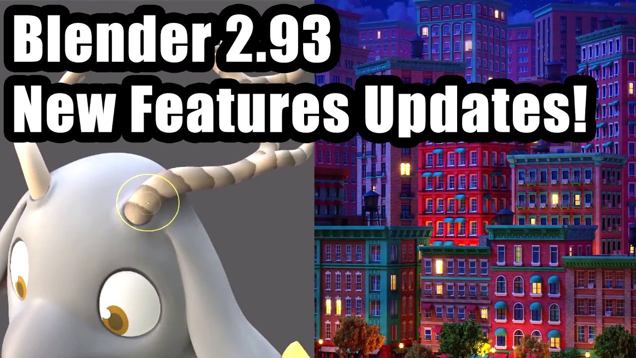 Blender 2.93 - New Features | Updates!