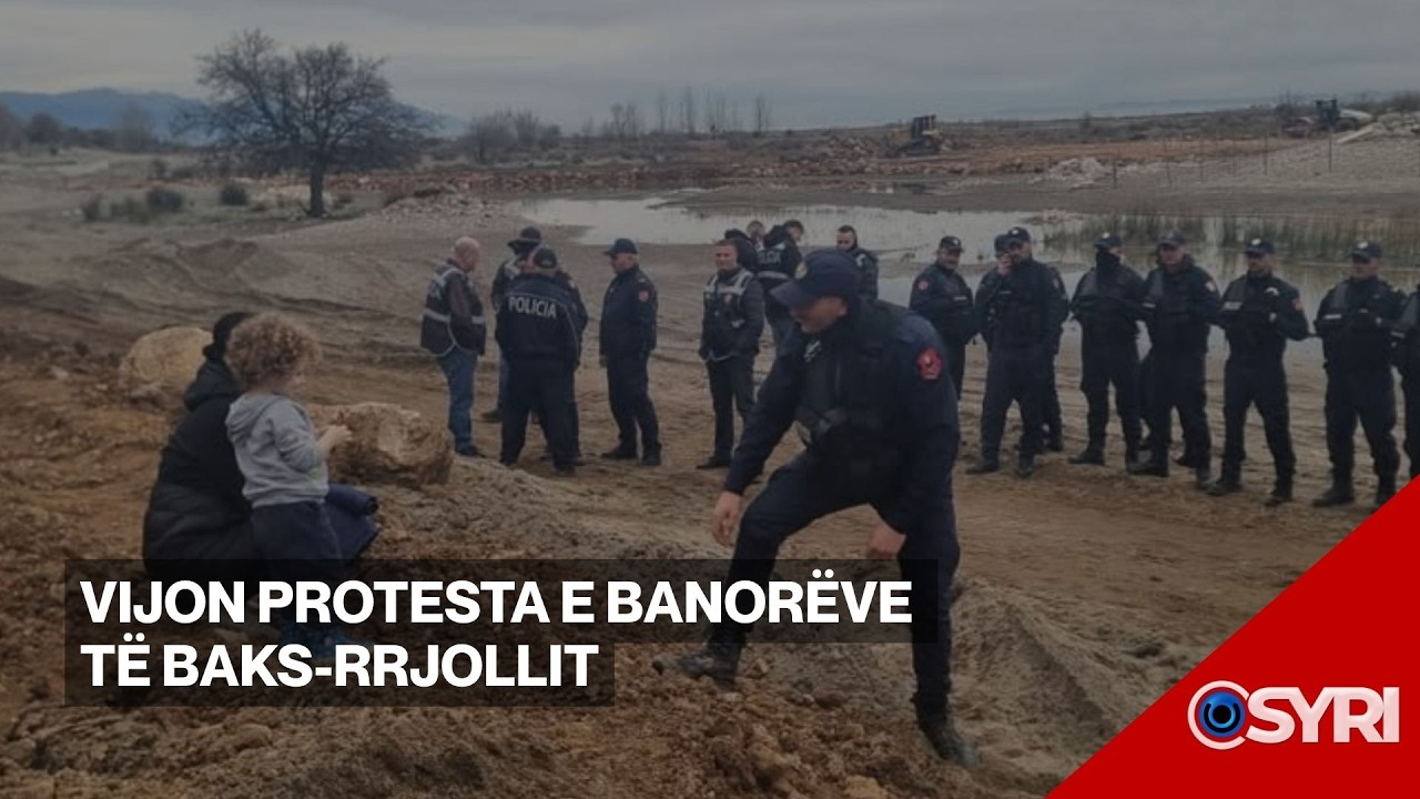 Vijon protesta e banorëve të Baks-Rrjollit