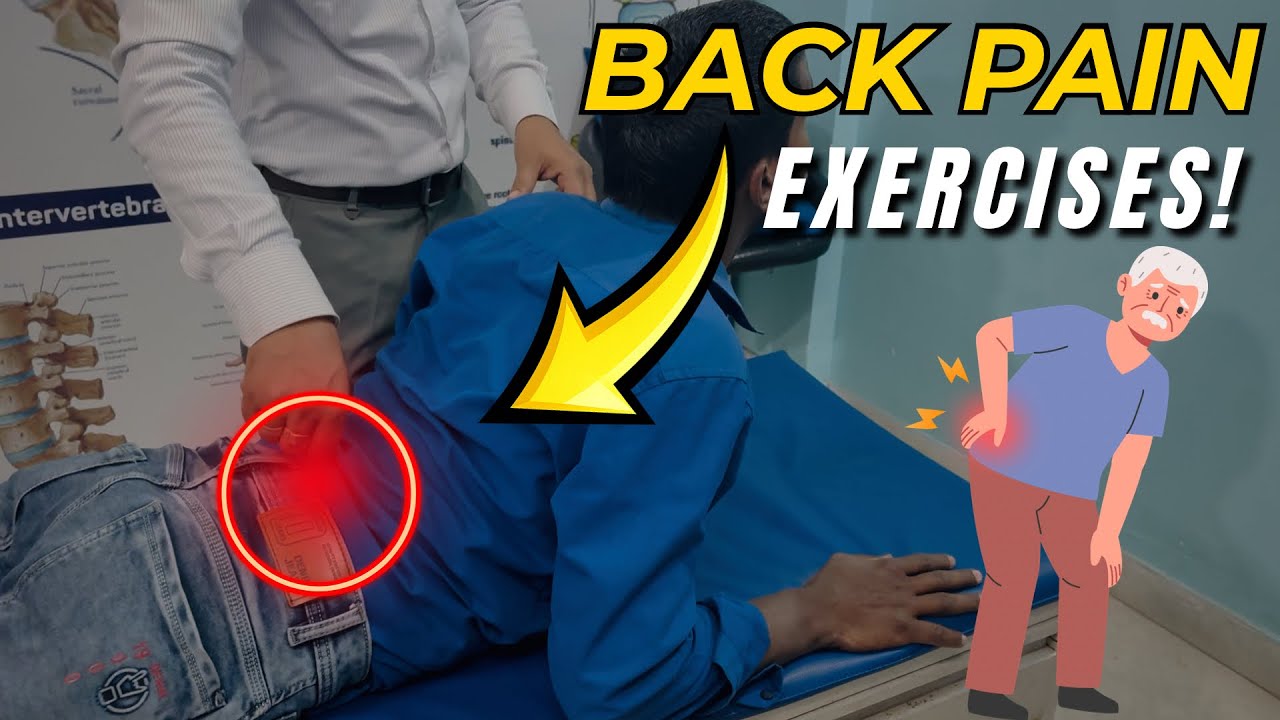 Best Exercise for Back Pain, Disc Bulge & Sciatica Relief | Chiropractic & Physiotherapy Treatment