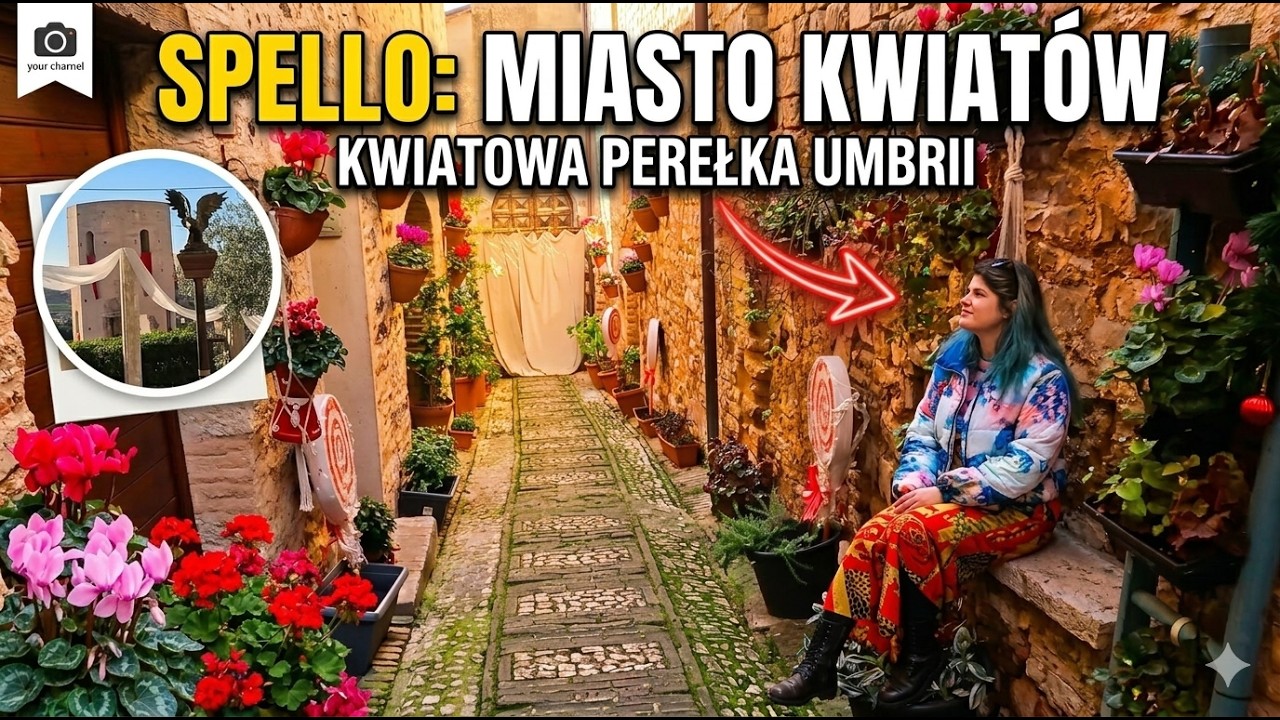 Spello – kwiatowa perełka Umbrii | Jedno z najpiękniejszych miasteczek Włoch