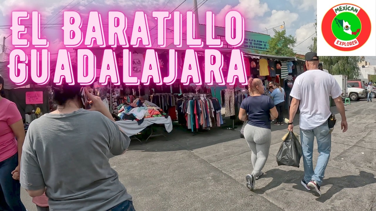 El Baratillo Guadalajara 4K Walking Tour
