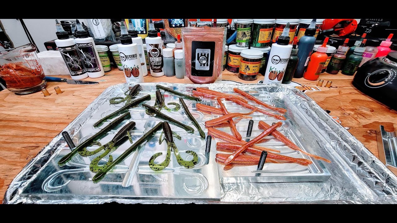 New Angling Ai Molds and New Dead On Plastixs Color Effects