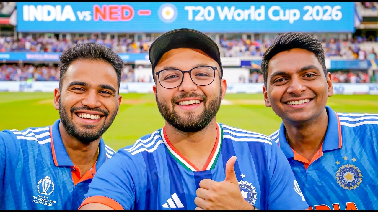 Watching A Cricket Match In The World's Biggest Cricket Stadium | Game-Face Vlog