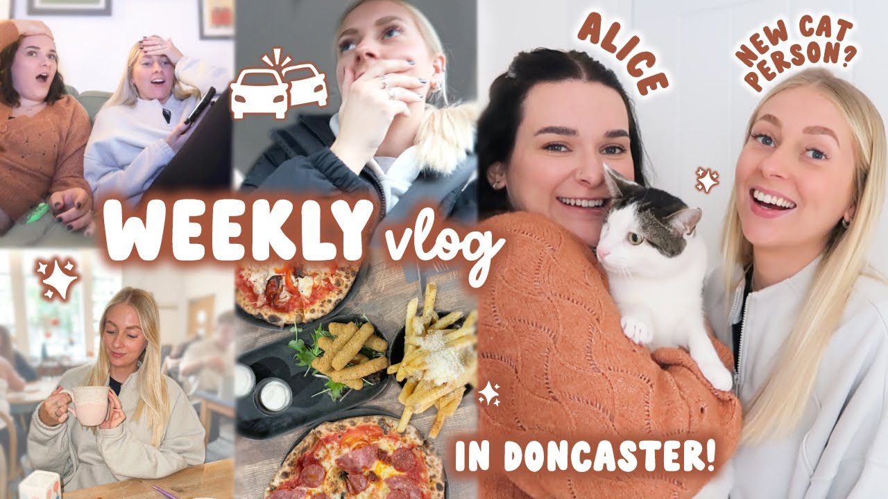 A WEEK OF CHAOS... learning to love cats & a car accident 😬 WEEKLY VLOG