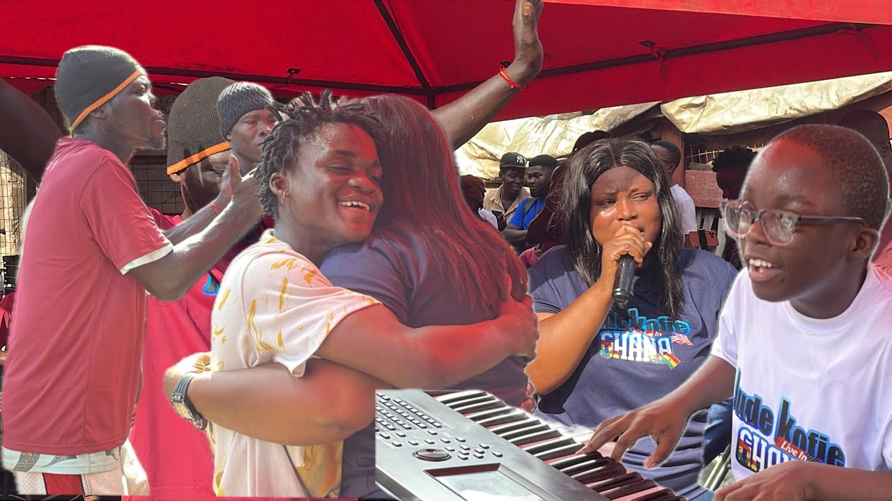 Yvonne Menz & Jude Kofie Visit the Takoradi Ghetto - A Powerful Moment 