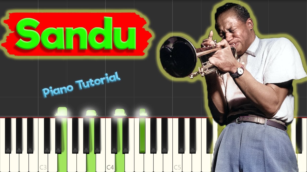 Clifford Brown - Sandu - Jazz Piano Tutorial