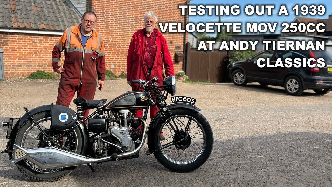 1939 Velocette MOV 250cc at Andy Tiernans #09278VEL