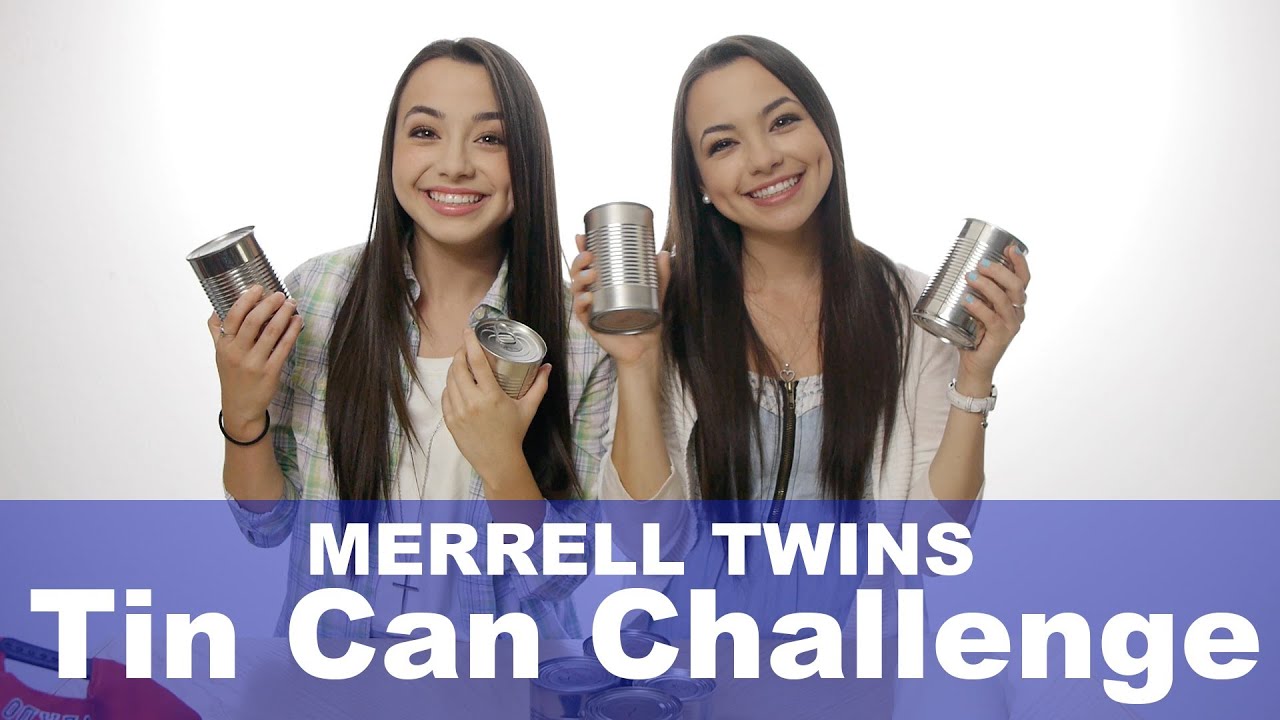 Tin Can Challenge - Merrell Twins
