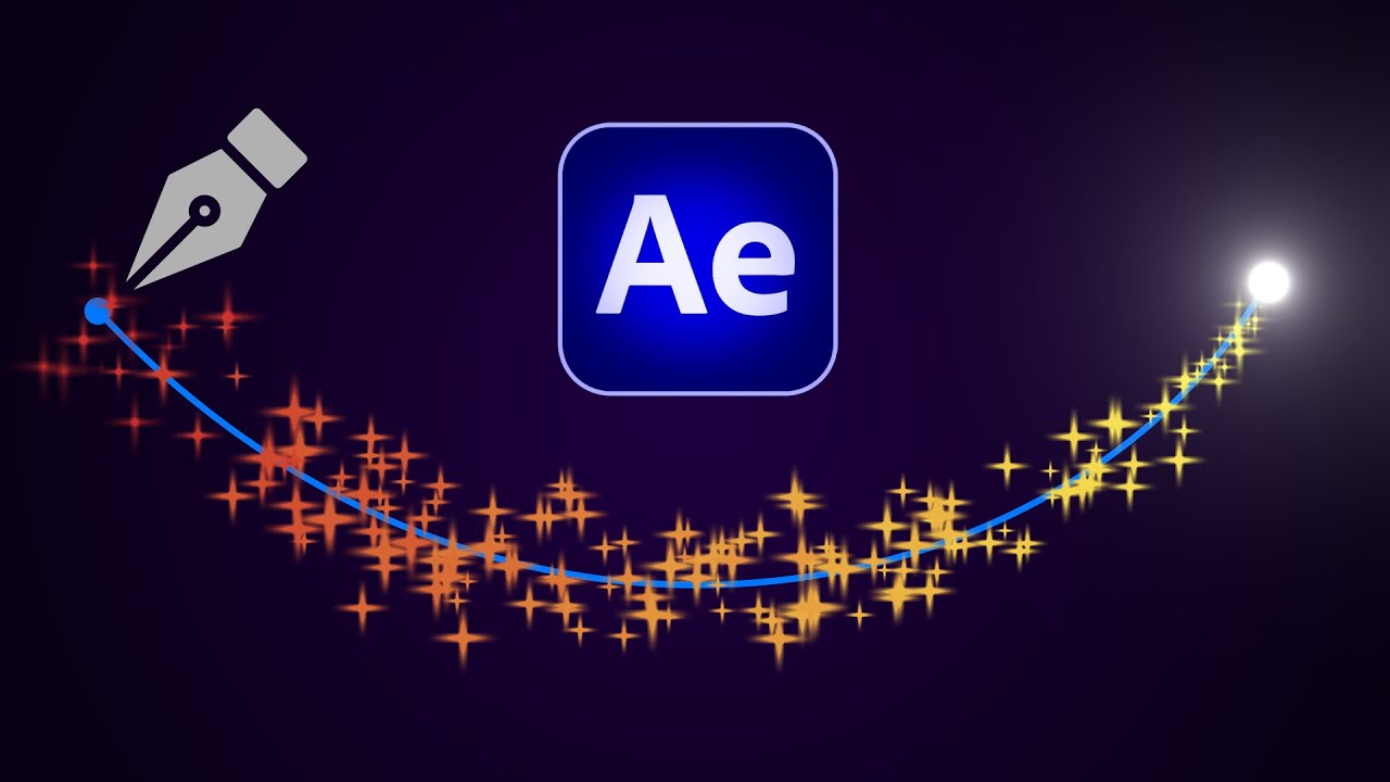 Animar PARTÍCULAS siguiendo TRAZO en After Effects