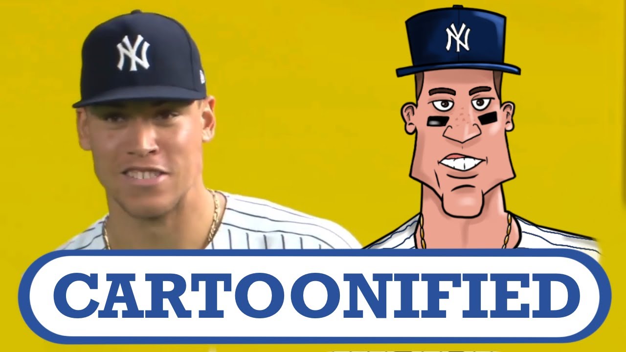 Drawing Aaron Judge of the New York Yankees | CARTOONIFIED