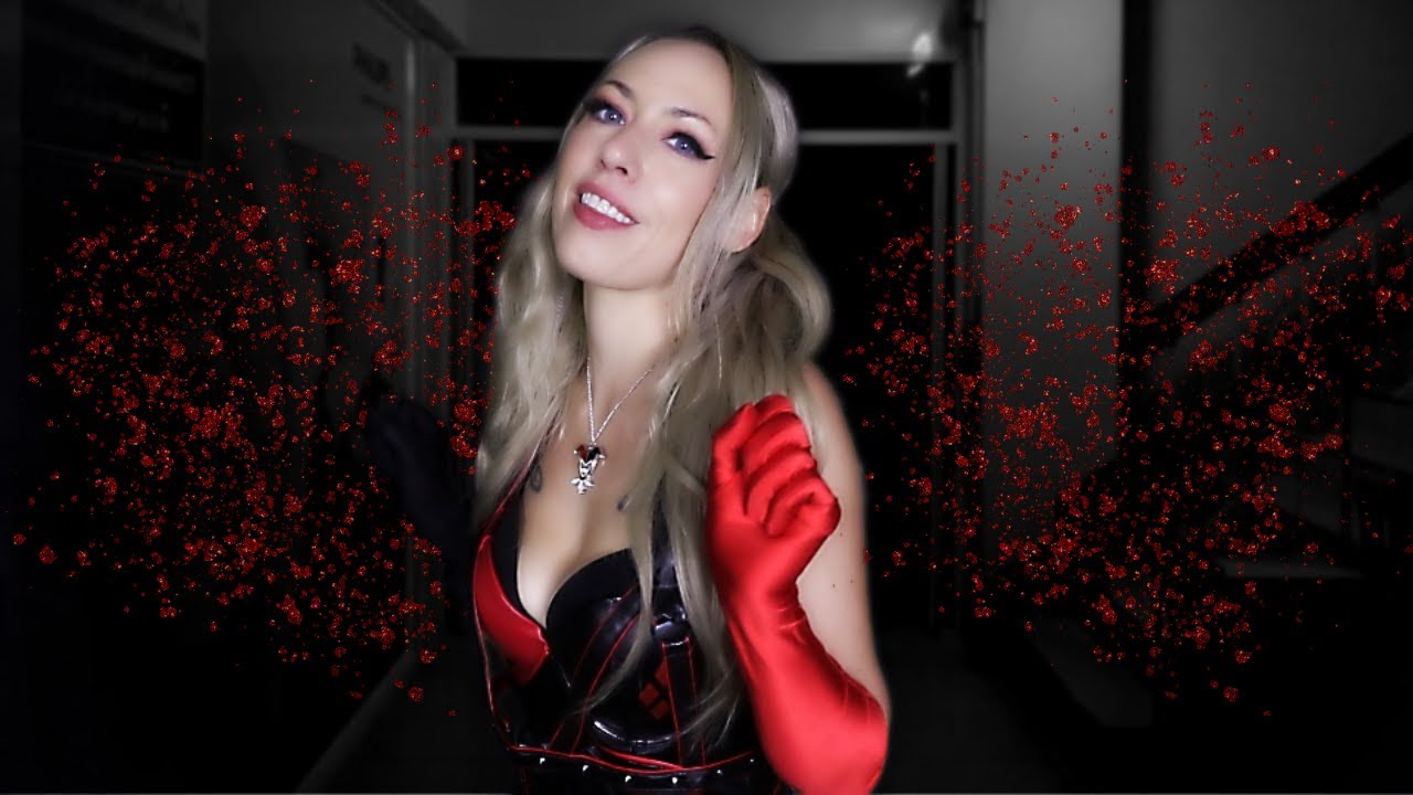 KIDNAPPED By Villainess HARLEY QUINN | Gotham City Cosplay Role Play | Gloves Hand Gagging