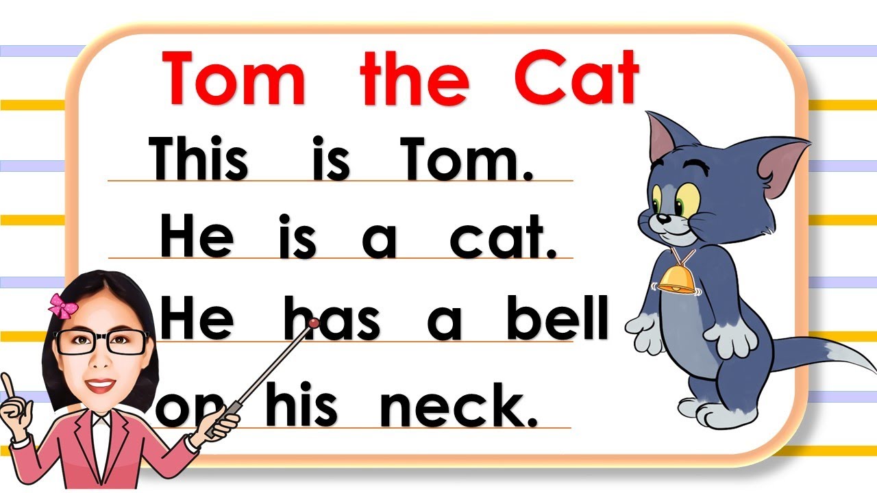 Reading Tutorial for Kids/Beginners | Practice reading