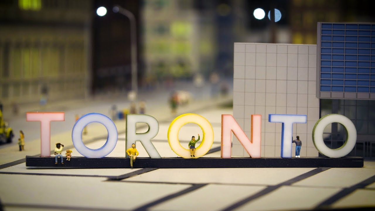 Watch a miniature Canada come to life!