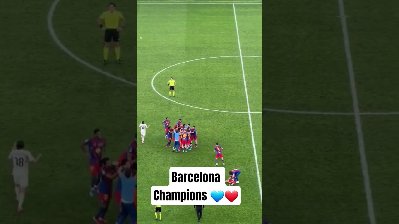 🏆💙❤️ 𝐁𝐀𝐑𝐂𝐄𝐋𝐎𝐍𝐀 𝐁𝐄𝐀𝐓 𝐑𝐄𝐀𝐋 𝐌𝐀𝐃𝐑𝐈𝐃 𝐈𝐍 𝐓𝐇𝐄 𝐒𝐏𝐀𝐍𝐈𝐒𝐇 𝐒𝐔𝐏𝐄𝐑 𝐂𝐔𝐏 𝐅𝐈𝐍𝐀𝐋!