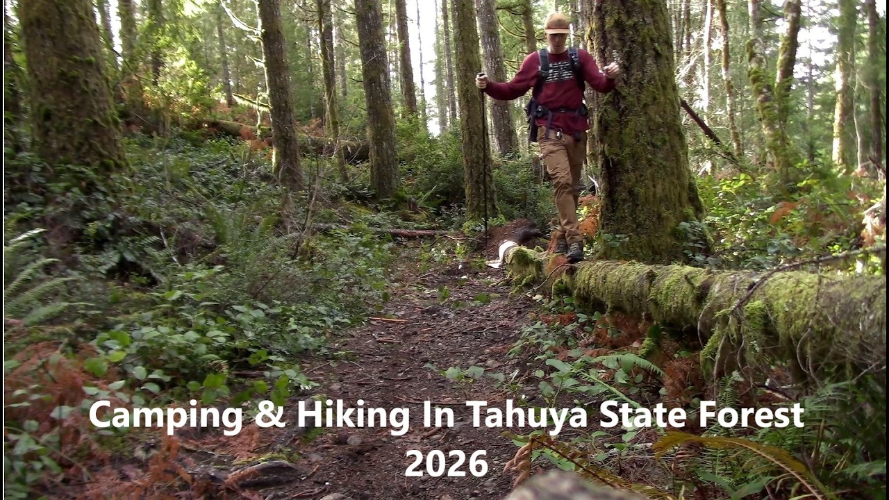 Cozy Camping & A Hike To A Lake In Tahuya State Forest
