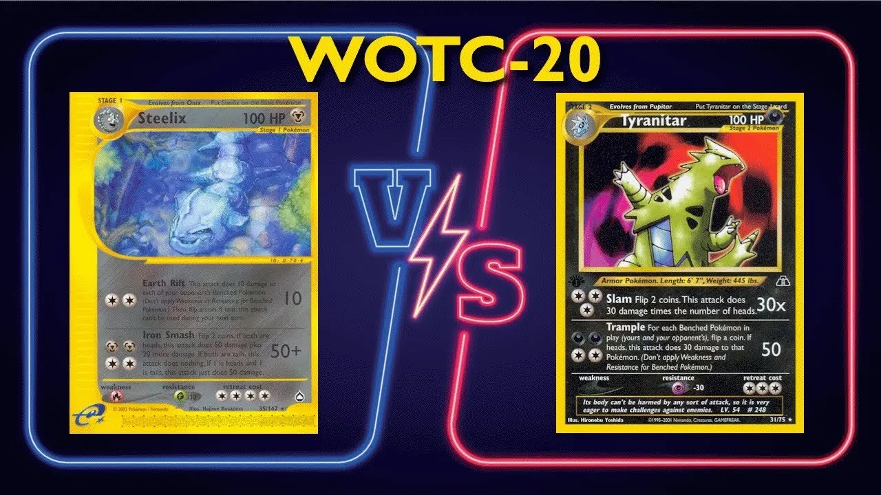 STEEL BALL RUN VS TYRANITAR WotC-20 FORMAT POKEMON TCG ROUND 1 TOURNAMENT 12/20/2025
