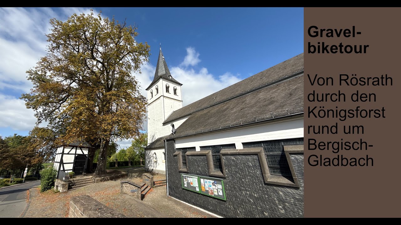 Gravelbiketour – Von Rösrath durch den Königsforst rund um Bergisch Gladbach
