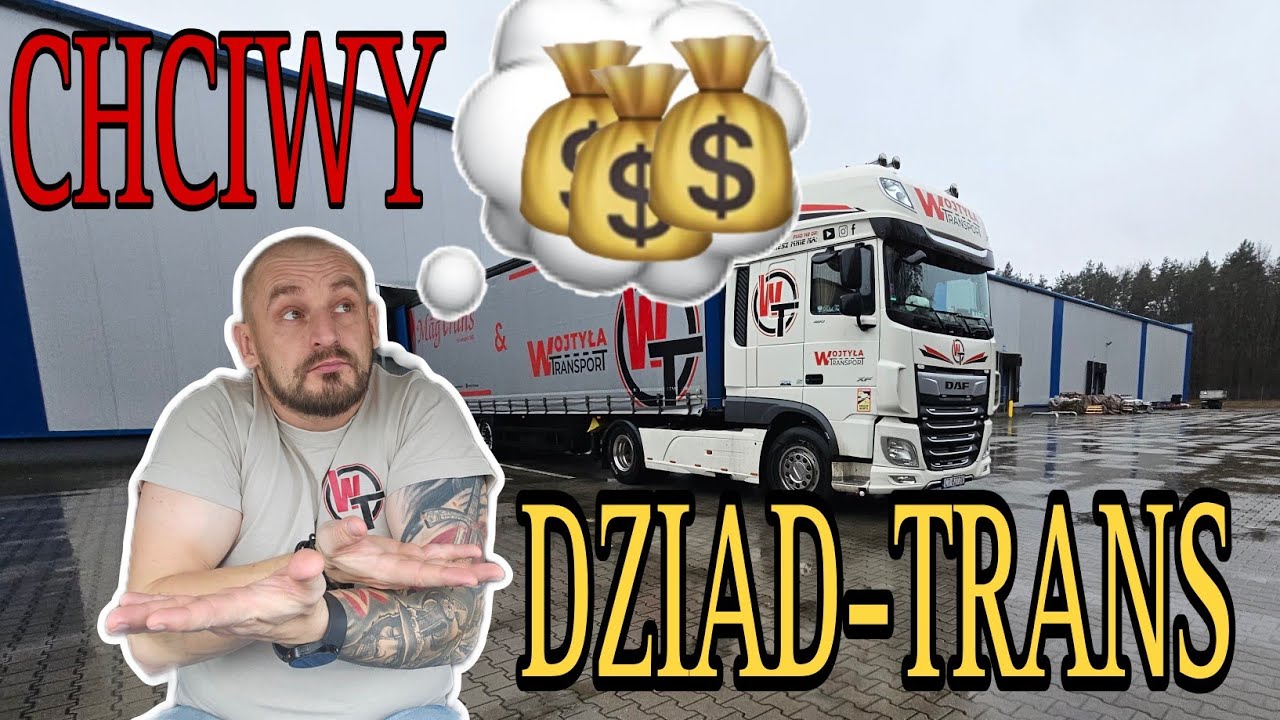 Chciwy Dziad-Trans😅 kto drogi skraca...