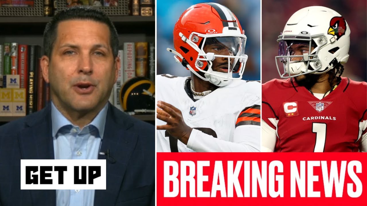 GET UP | Adam Schefter UPDATES NFL rumors: Shedeur Sanders is Browns' QB1; Cardinals trade Murray