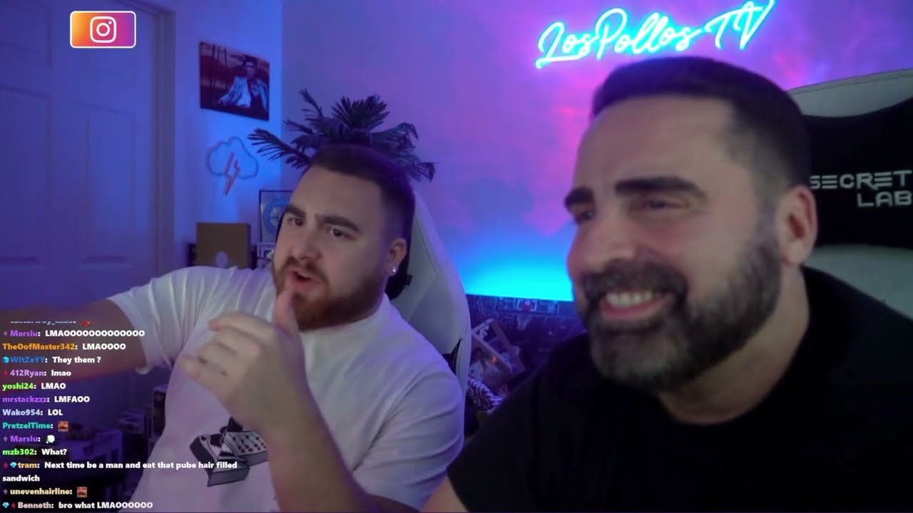 LosPollosTV & Wad Tell HILARIOUS Horror Story About His Food Order From Jersey Mikes *MUST WATCH*