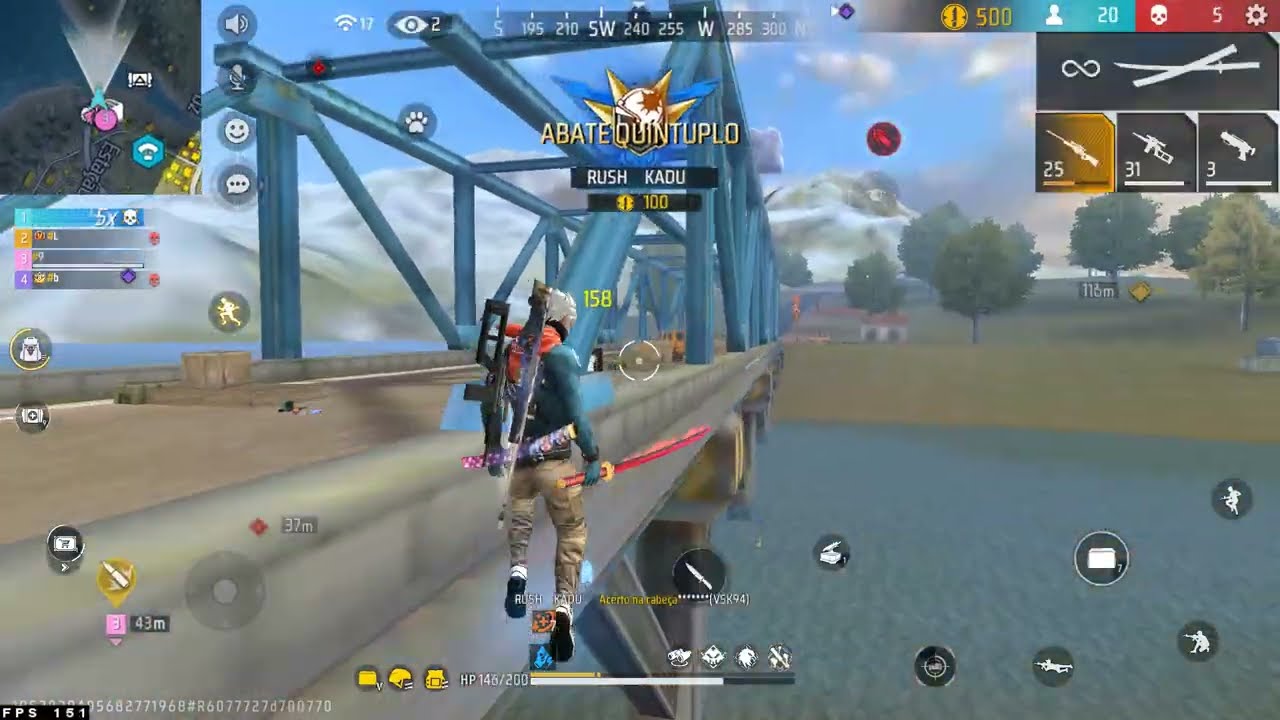 HIGHLIGHTS NA NFA  E LIGA ANGELICAL ❤️ EMULADOR FREE FIRE 🖥️