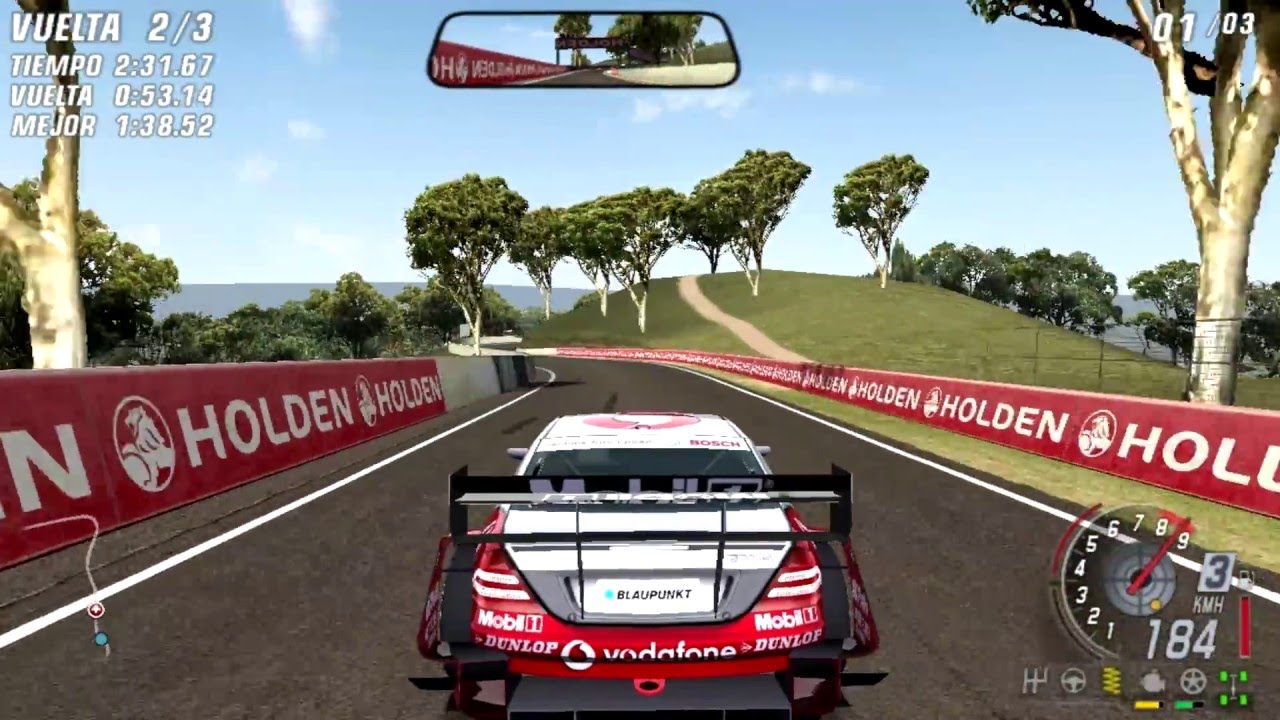 ToCA Race Driver 3 online : DTM - Record !!! 1:33.39 Bathurst