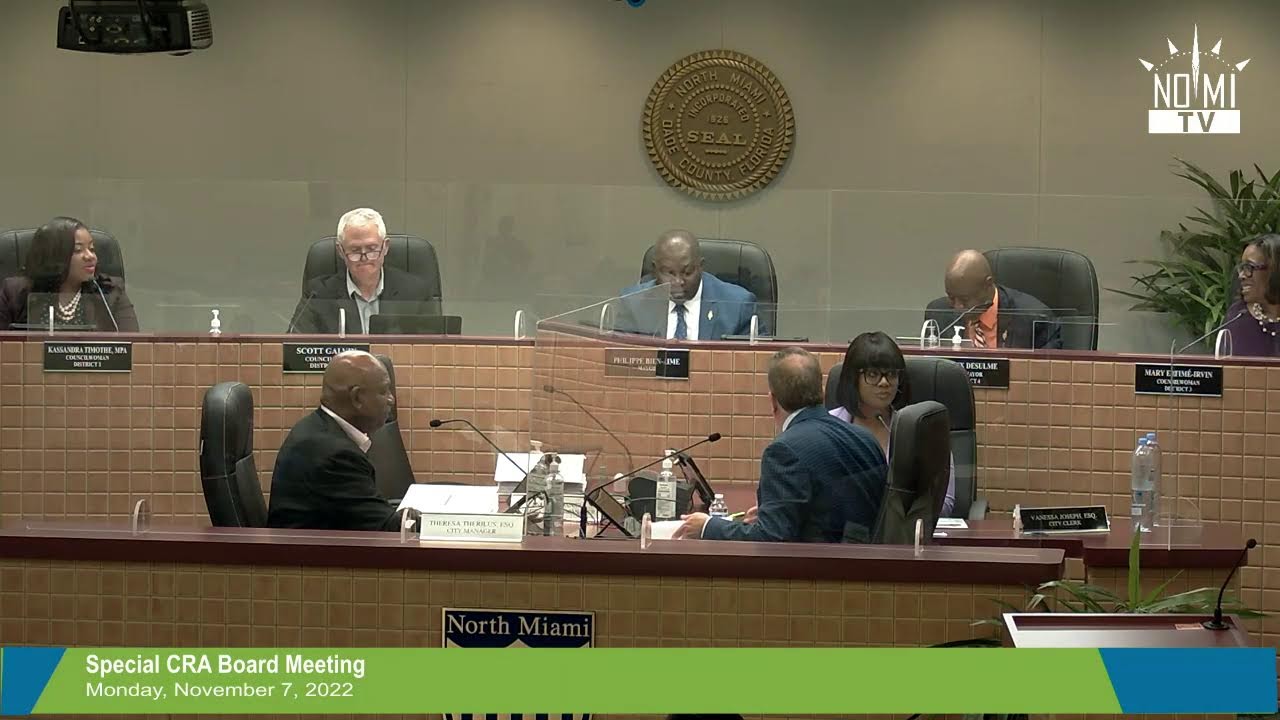 Special CRA Board Meeting - 11/07/2022