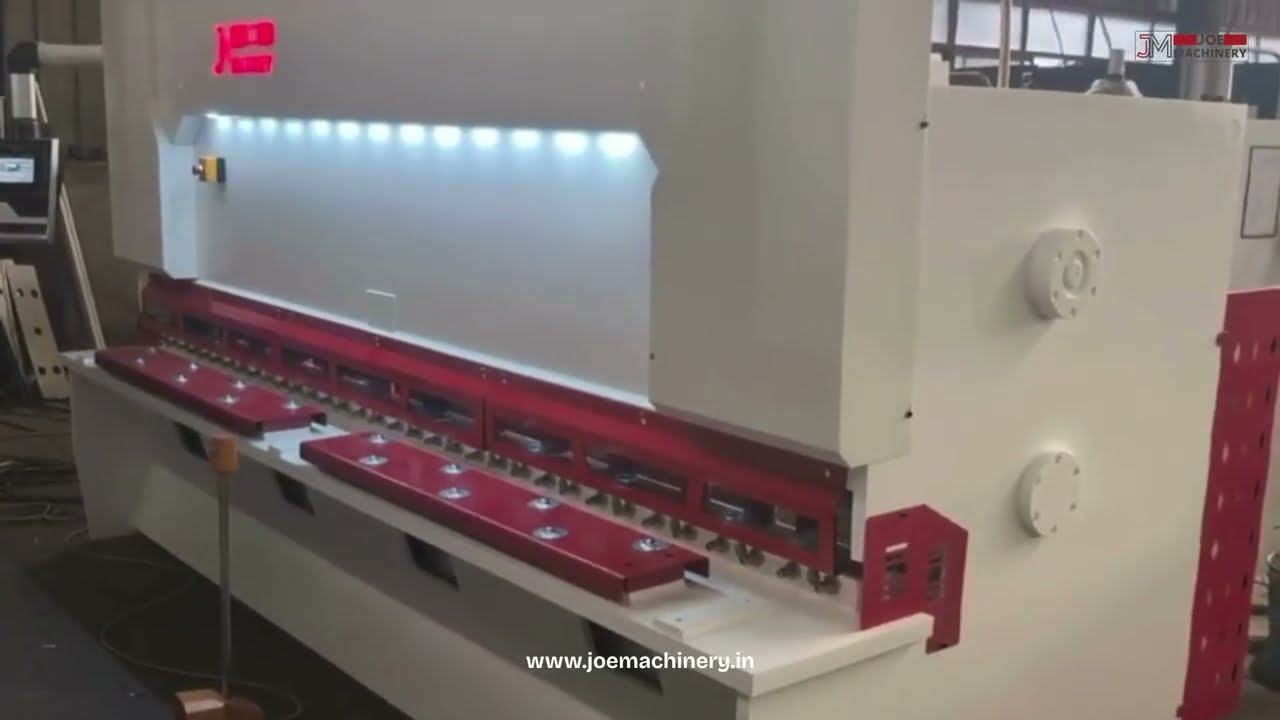 High-Speed Guillotine Shearing Machine | Heavy-Duty Sheet Cutting with Precision | Joe Machinery⚙️✂️