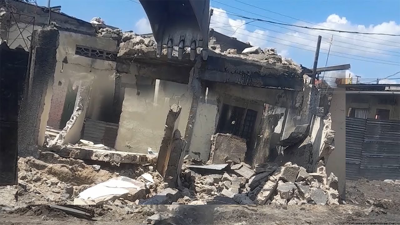 🚨FEU🔥 UNE DEMOLITION BRUTAL NA MASINA PERTRO-CONGO BA BUKI BA NDAKU NIOSO OYO EBIMAKI TI NA NZELA
