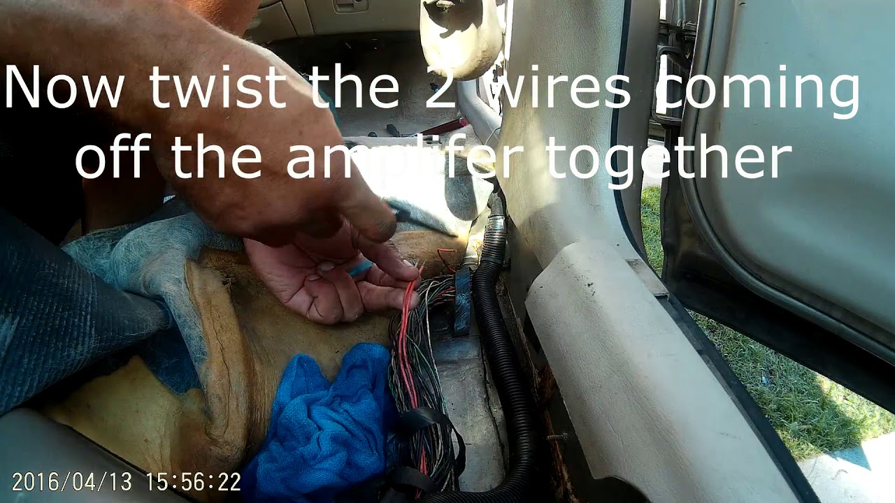 2005 chevy impala no radio sound issue fixed