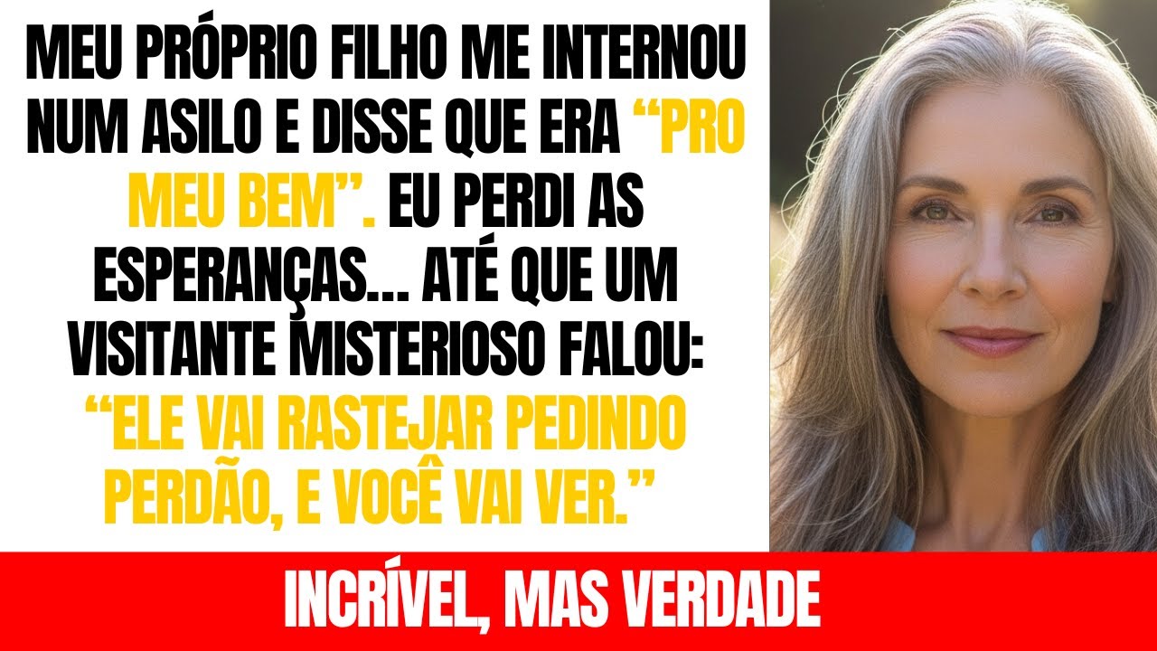 Meu filho me deixou sozinha no asilo — até que um estranho disse: “ele vai implorar perdão…”