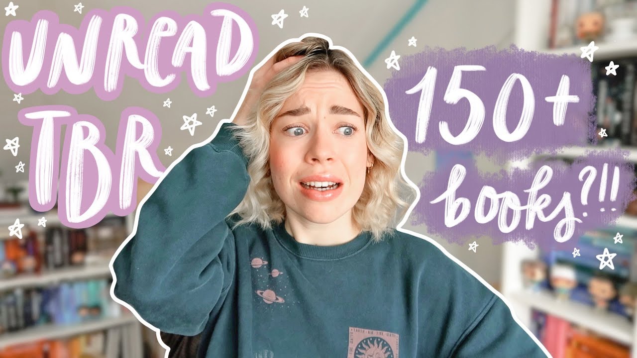 how many UNREAD BOOKS do i own??! 🥵 (spoiler alert: it&rsquo;s a lot)