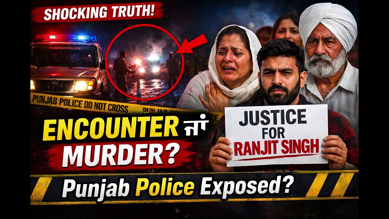 ENCOUNTER ਜਾਂ MURDER? | Gurdaspur Case | Punjab Police Exposed? | Ranjit Singh Fake Encounter Alleg.