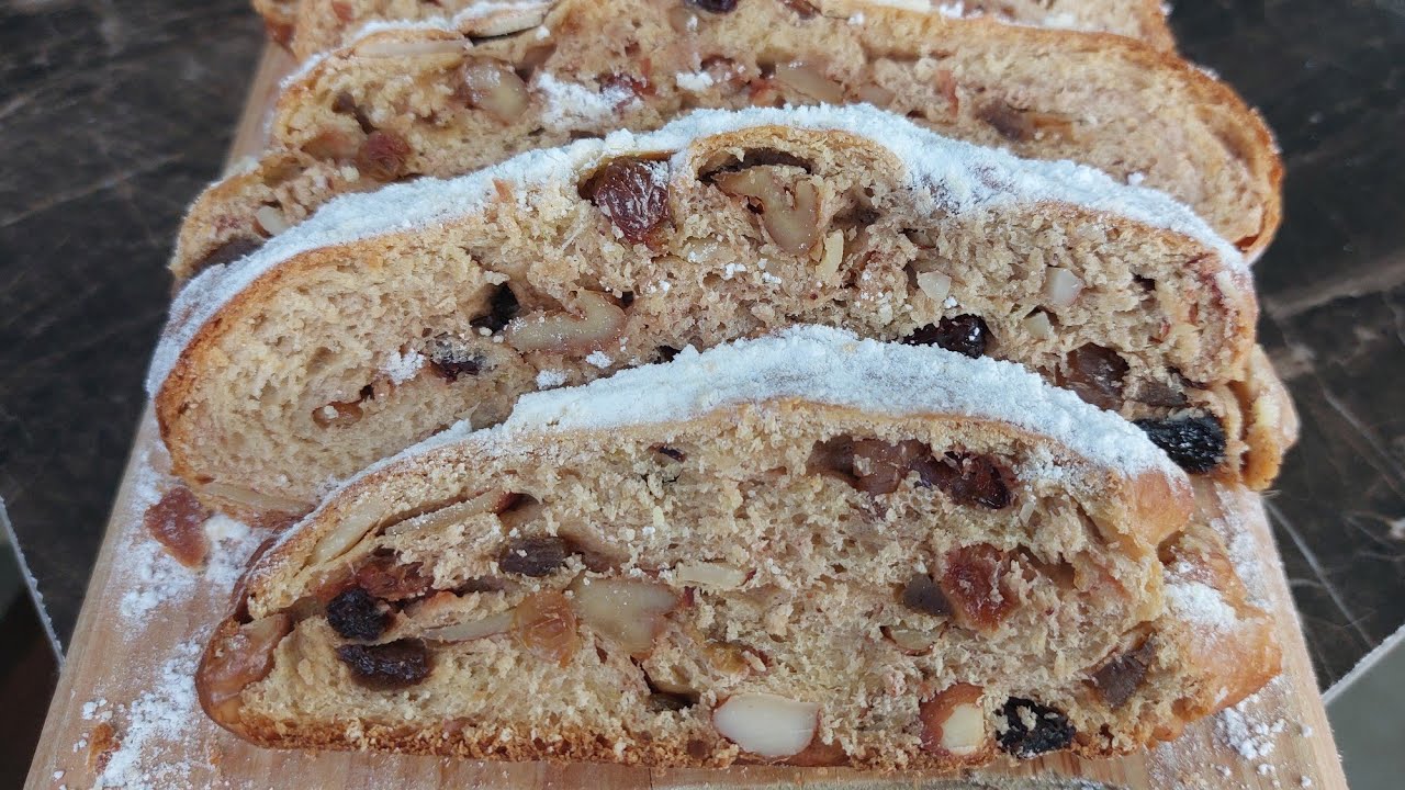 El Mejor que he probado. Te enseño. Pan dulce Alemán STOLLEN❗️