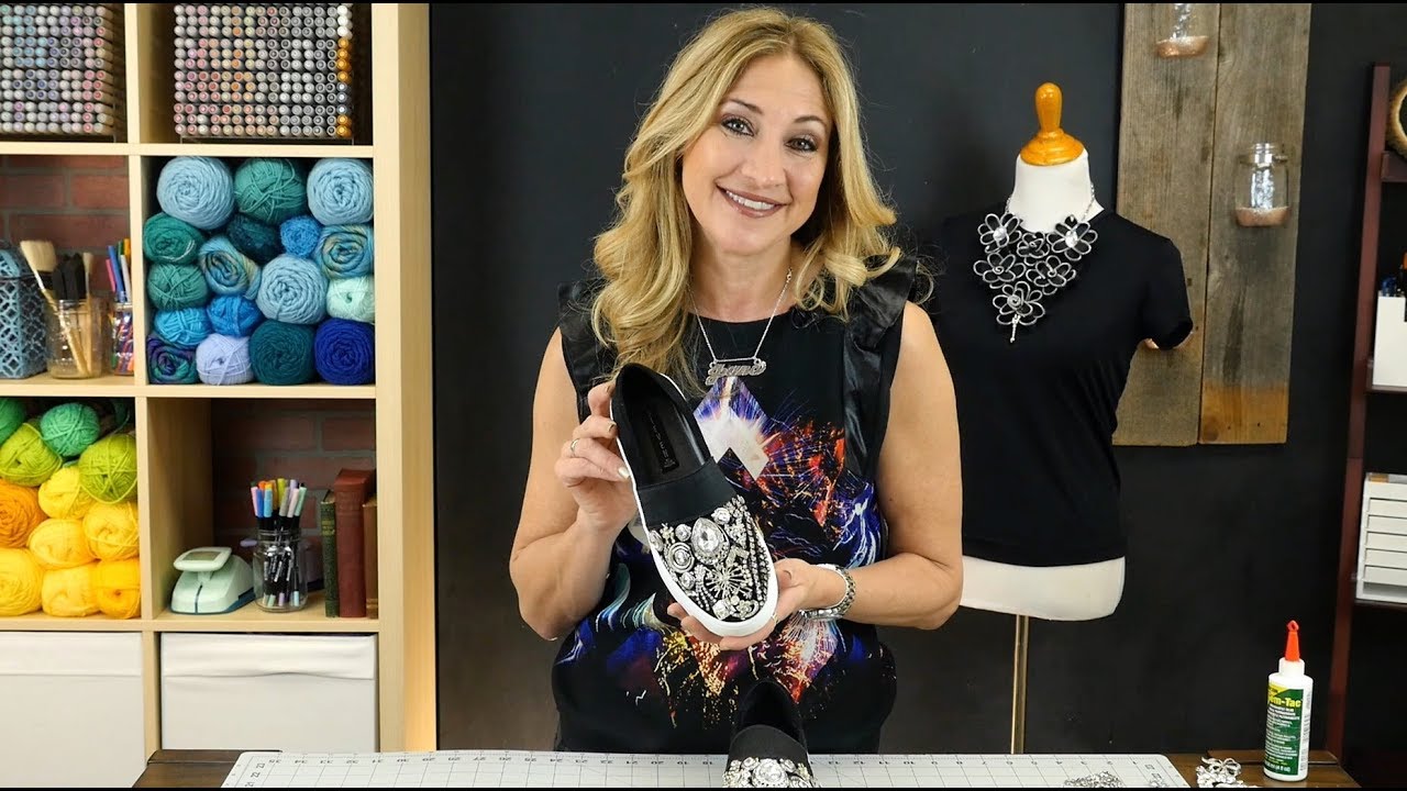 DIY by Jane: Bling up Your Old Shoes!