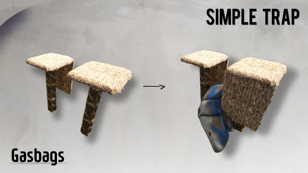 Gasbags Trap (How to tame a Gasbags) Ark Survival Evolved